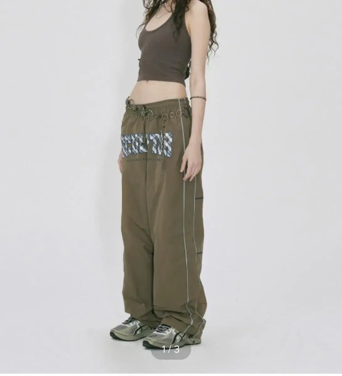 스컬프터 sculptor Check Varsity Track Pants